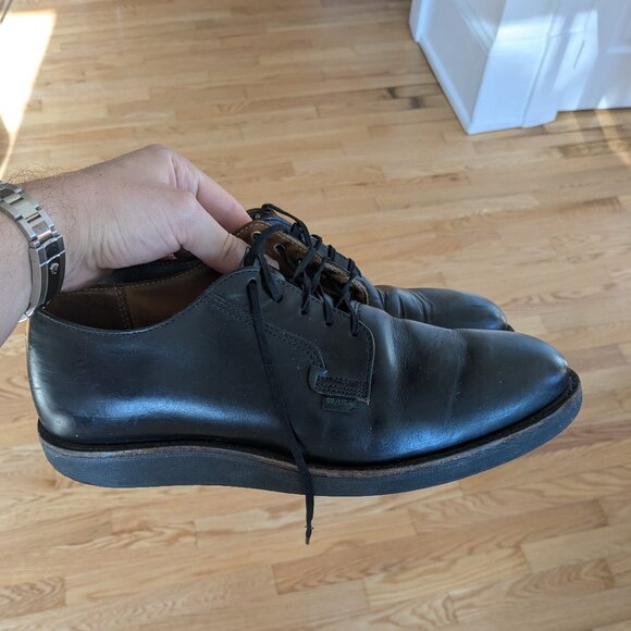 Redwing Postman Oxfords (SIZE US 9.5) in Black Chaparral Leather - Picture 2 of 9